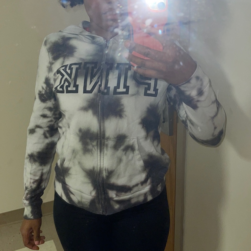 PINK TYE DYE JACKET